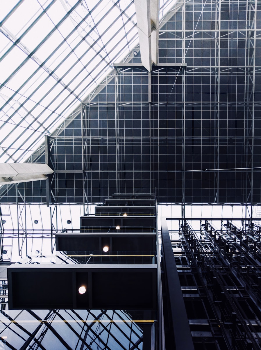 glass building